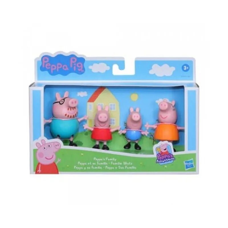 Peppa Pig y Su Familia 4 Pack<Hasbro Hot