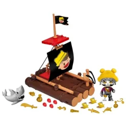 Pinypon Diki Duki Set de Juego Balsa Pirata<Famosa Clearance