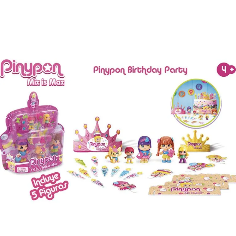 Pinypon Set de Juego Fiesta de Cumpleaños<Famosa Discount