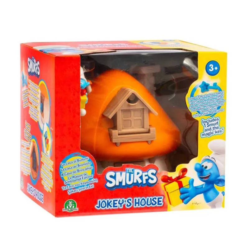 Pitufo Bromista Casa Mágica con Llave<Famosa Clearance