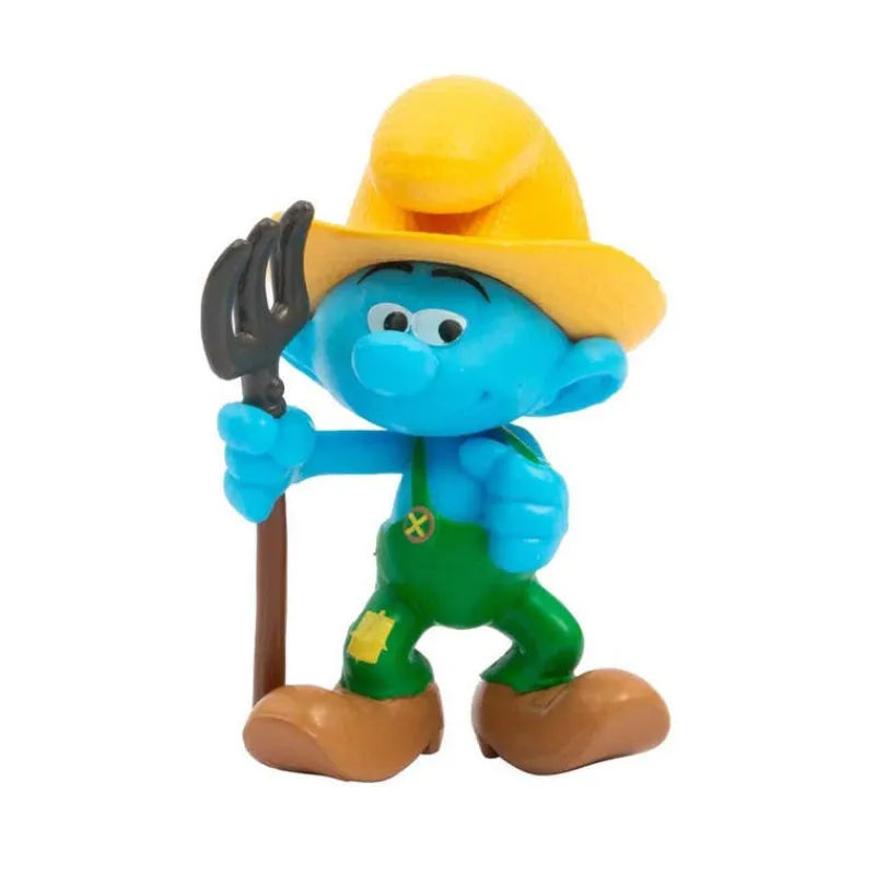 Pitufo Granjero Mini Muñeco con Casa<Famosa Discount