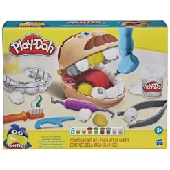 Play-Doh Dentista Set de Juegos 9 Accesorios de Dentista y 7 Latas<Hasbro Hot