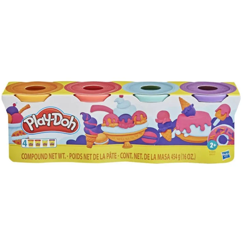 Play-Doh 4 Pack de Colores Dulces<Hasbro Fashion