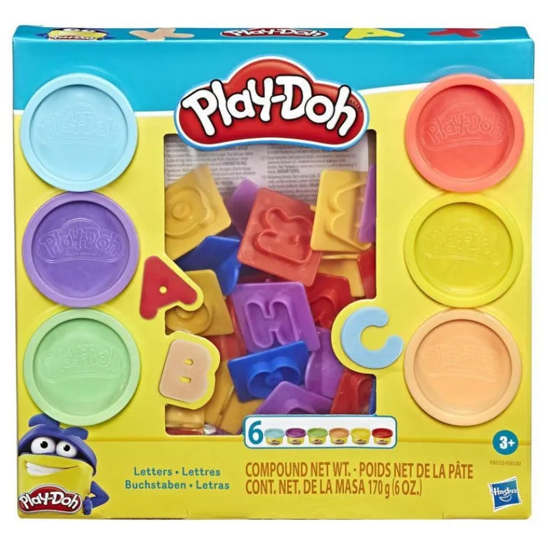 Play-Doh Set de Juegos Abecedario con 6 Latas<Hasbro Outlet
