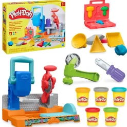 Play-Doh Set de Juegos Mesa de Trabajo con Herramientas con Accesorios y 5 Latas<Hasbro Hot
