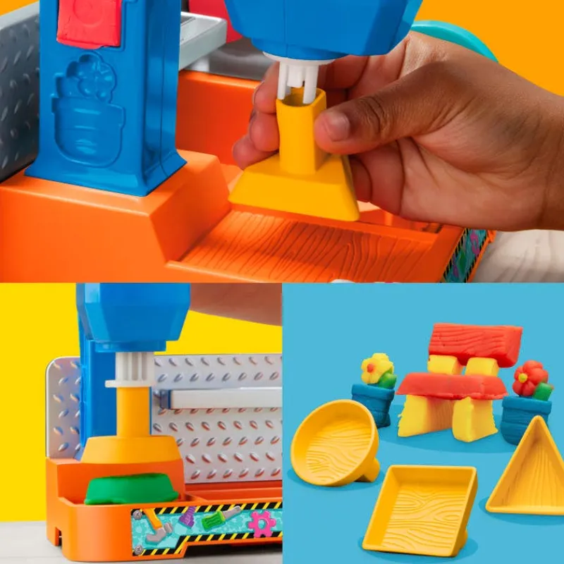 Play-Doh Set de Juegos Mesa de Trabajo con Herramientas con Accesorios y 5 Latas<Hasbro Hot