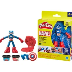 Play-Doh Marvel Figura Capitán América<Hasbro Fashion