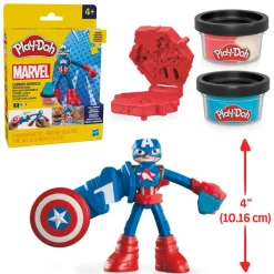 Play-Doh Marvel Figura Capitán América<Hasbro Fashion