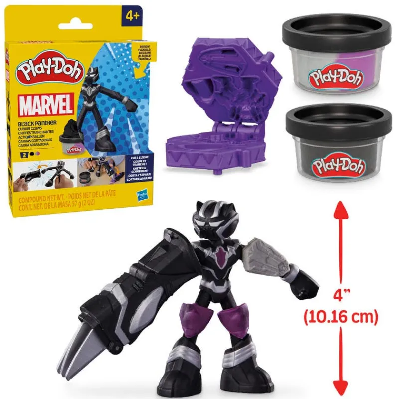 Play-Doh Marvel Figura de Black Panter<Hasbro Online