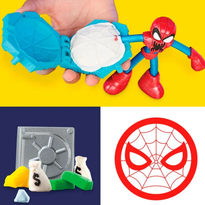 Play-Doh Marvel Set De Juego Spider-Man Lanza Y Atrapa<Hasbro Best