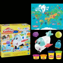 Play-Doh Set de Juegos Avión con 3 Accesorios y 4 Latas<Hasbro Online