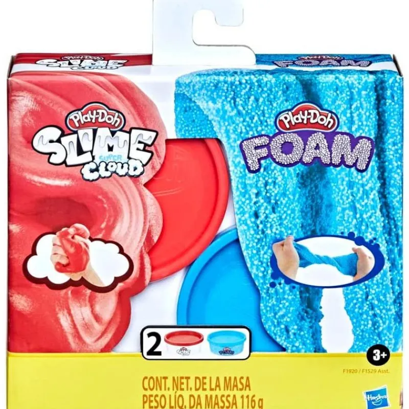 Play-Doh Set de Juegos de Slime y Súper Cloud Azul y Rojo<Hasbro Sale