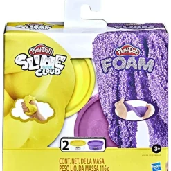Play-Doh Set de Juegos de Slime y Súper Cloud Amarillo y Morado<Hasbro Best