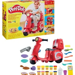 Play-Doh Vespa Montable Correpasillos y Pizzería con 15 Accesorios y 10 Latas<Hasbro Fashion