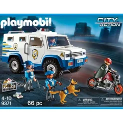 Vehículo Blindado con 4 Figuras y 2 Vehículos<Playmobil Sale