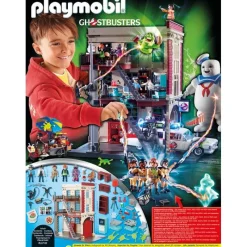 Ghostbusters Cuartel Parque de Bomberos<Playmobil Online