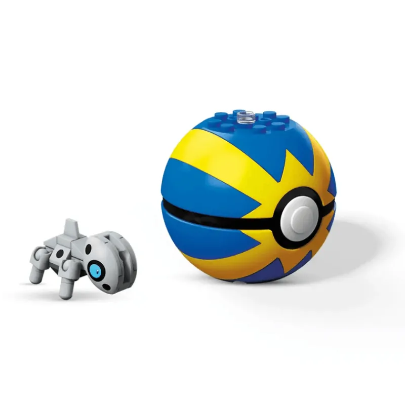 Pokemon Pokébola con Aron Mega Construx<Mattel Online