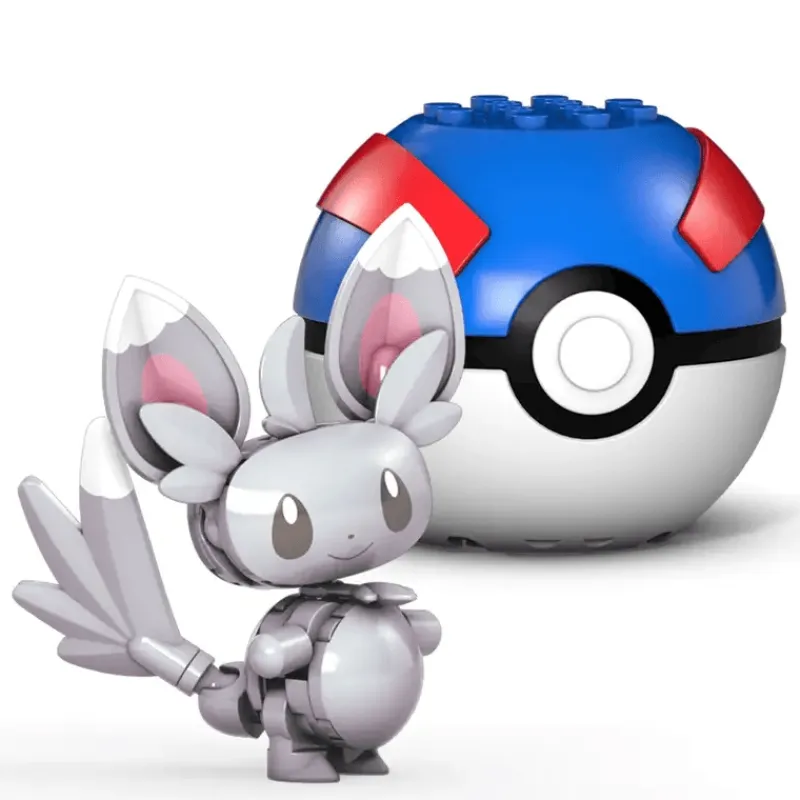 Pokemon Pokébola con Minccino Mega Construx<Mattel Outlet