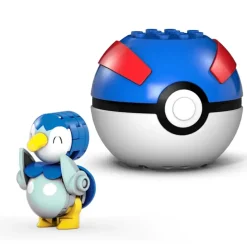Pokemon Pokébola con Piplup Mega Construx<Mattel Outlet