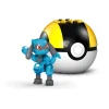 Pokemon Pokébola con Riolu Mega Construx<Mattel New