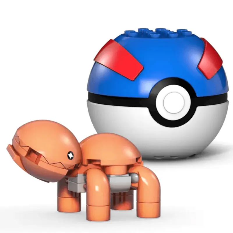 Pokemon Pokébola con Trapinch Mega Construx<Mattel Online