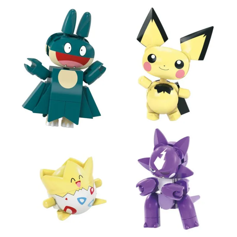 Pokémon 8 Pack de Entrenadores de Mega Construx Incluye Pokeball<Mattel Discount