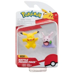 Pokémon 2 Pack Figuras de Batalla Goomy Y Pikachu PKW3504<Jazwares Sale