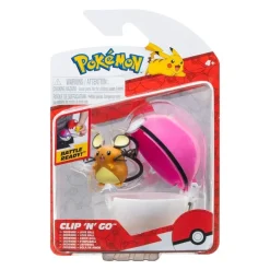 Pokémon 2 Pack Figuras de Juguete Dedenne y Love Ball 95057<Importacion Juguetron New