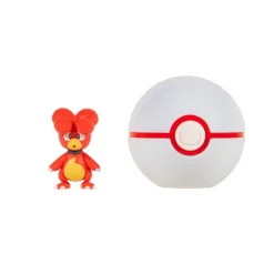 Pokémon 2 Pack Figuras de Juguete Magby y Premier Ball 95057<Importacion Juguetron Online