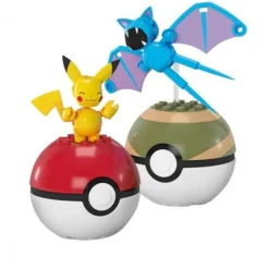 Pokémon 2 Pack Pokébolas Incluye Charmander y Pichu Mega Bloks<Mattel Hot