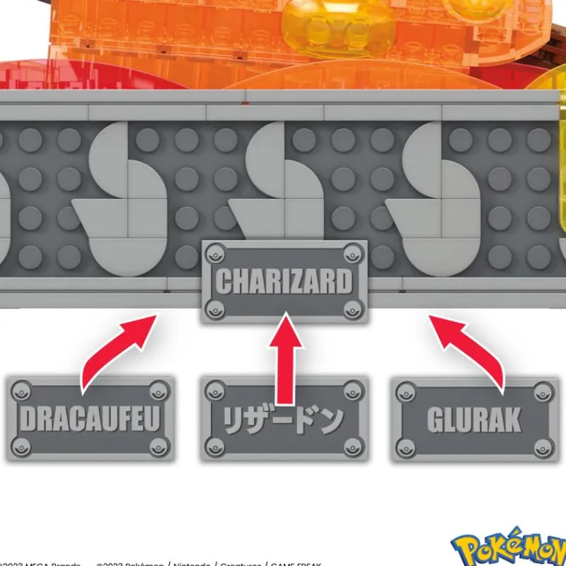 Pokémon Charizard Mega Construx Collector con Movimiento HMW05<Mattel Hot