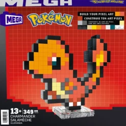 PoKémon Charmander Pixel Mega Construx Collector HTH76<Mattel Best