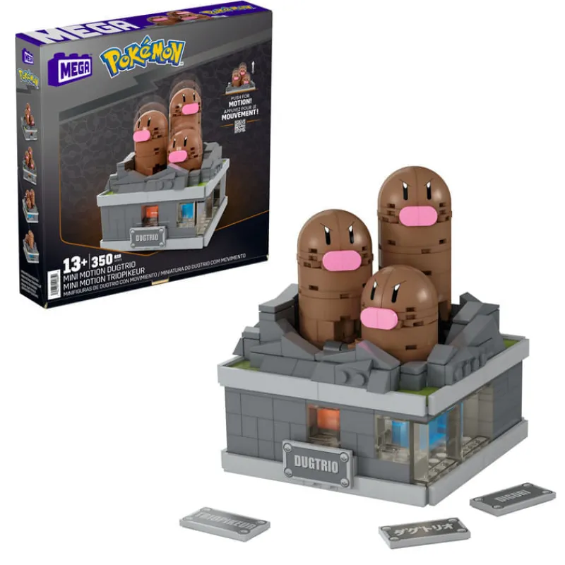 Pokémon Dugtrio Mega Construx Collector<Mattel Best