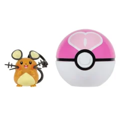 Pokémon Figura de Batalla con Pokebola Dedenne PKW3505<Jazwares Fashion