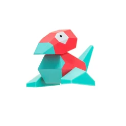 Pokémon Figura de Batalla Porygon con Stand PKW3504<Jazwares Fashion