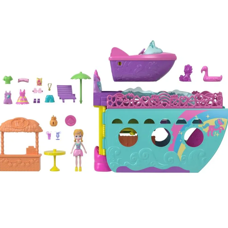 Polly Pocket Disfraz Bote de Unicornio<Mattel Hot