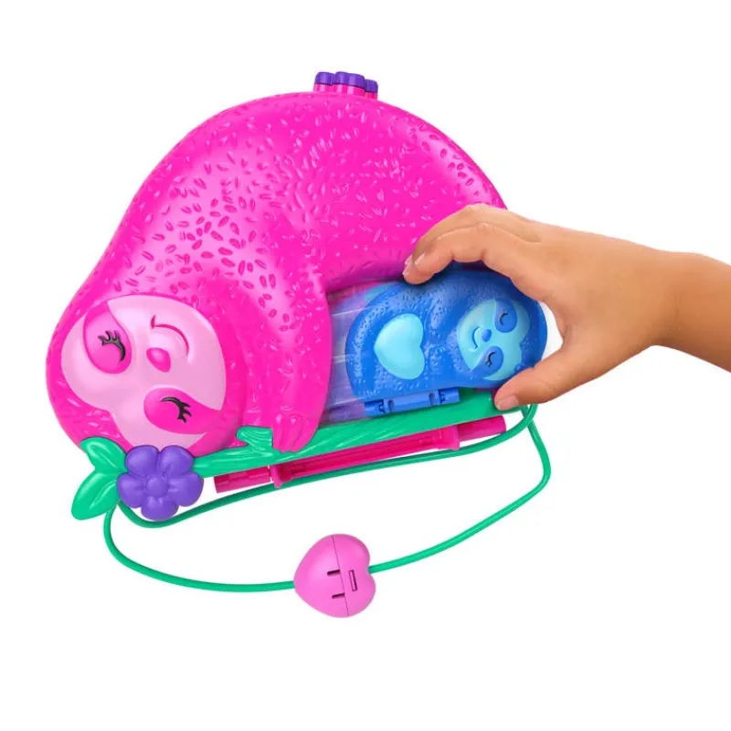 Polly Pocket Estuche Familia de Perezosos<Mattel Outlet