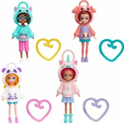 Polly Pocket Muñeca Broche con Hoodie Kawai Sorpresa -Una Pieza-<Mattel Sale