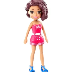 Polly Pocket Muñeca con Outfit Rosa<Mattel Discount