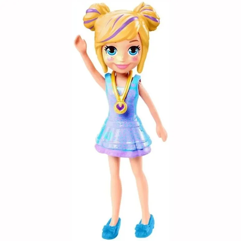 Polly Pocket Muñeca con Outfit a la Moda Shining<Mattel Fashion