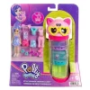 Polly Pocket Muñeca Tubo de Gatito con 3 Outfits<Mattel Online