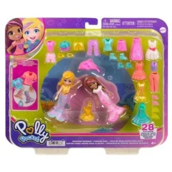 Polly Pocket Set de Juegos Moda de Sirena 2 Muñecas con más de 15 accesorios<Mattel Sale