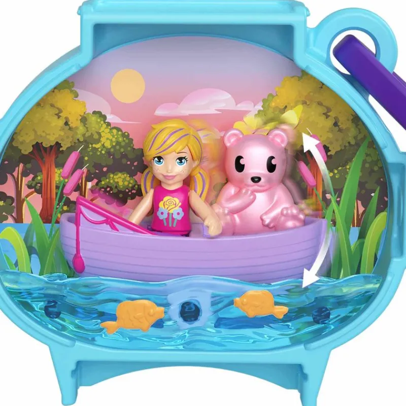 Polly Pocket Set de Juegos Mini Mundo de Mascotas Oso<Mattel Sale