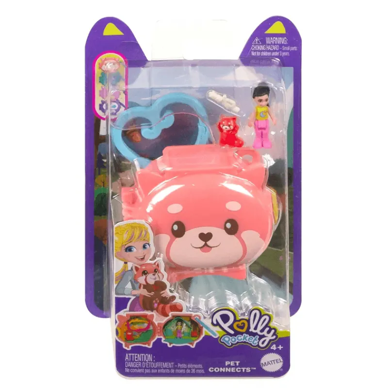 Polly Pocket Set de Juegos Mini Mundo de Mascotas Panda<Mattel Best