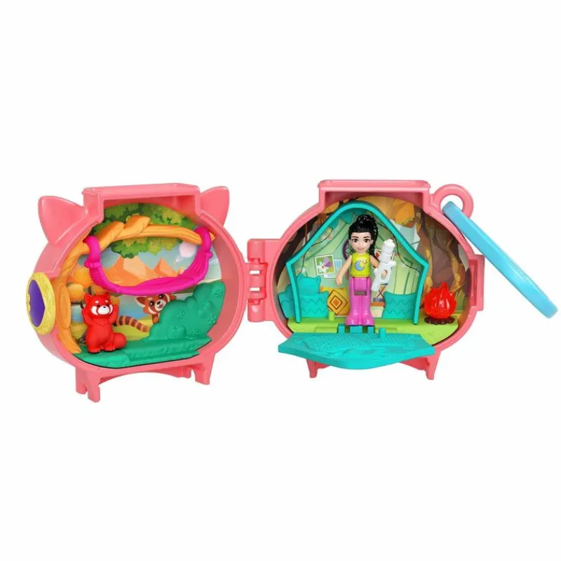 Polly Pocket Set de Juegos Mini Mundo de Mascotas Panda<Mattel Best