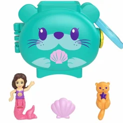 Polly Pocket Set de Juegos Mini Mundo de Mascotas Nutria<Mattel Clearance