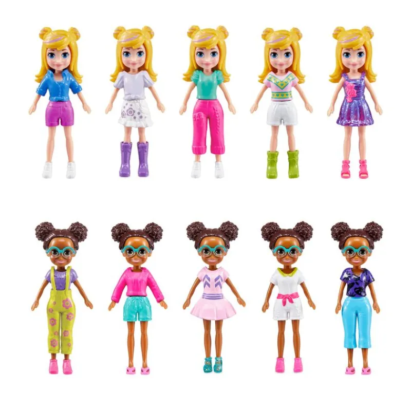 Polly Pocket Set de Juegos Súper Paquetes de Modas Para Amigos Bahía Mágica<Mattel Sale