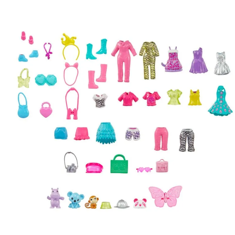 Polly Pocket Súper CloSet de Juegos de Animalitos para Polly y sus amigas.<Mattel Outlet