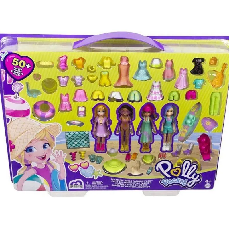 Polly Pocket Súper Colección Playa con Amigas<Mattel Discount