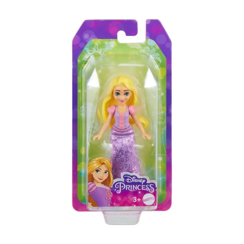 Princesas Disney Mini Muñeca Rapunzel Desenredados 9 cm<Mattel Discount